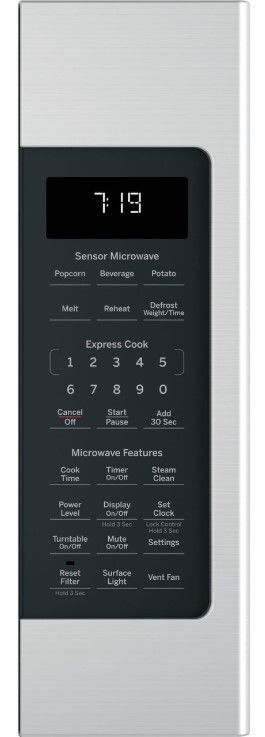 GE® Series 1.9 Cu. Ft. Stainless Steel Over The Range Microwave-1