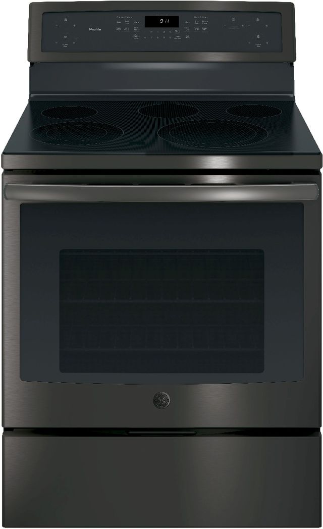 Clearance GE Profile™ 29.88" Black Stainless Steel Free Standing Electric Range-2