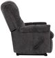 Franklin™ Ruben Westwood Charcoal Manual Swivel Rocker Recliner-2