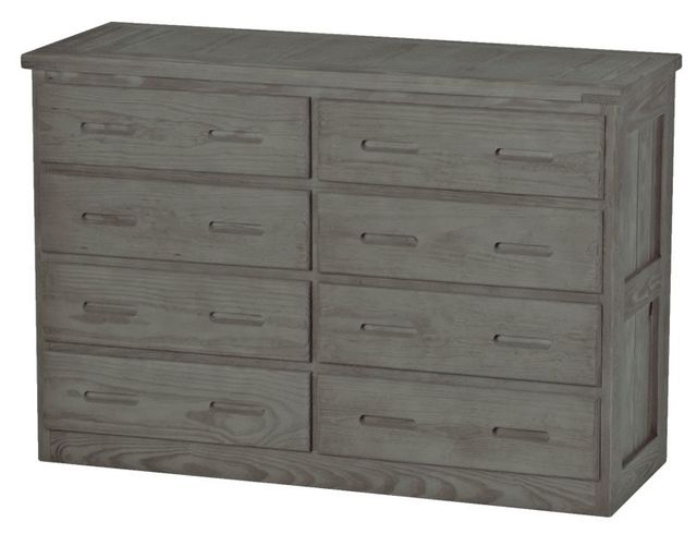 Crate Designs™ Furniture Graphite Dresser with Lacquer Finish Top Only-0