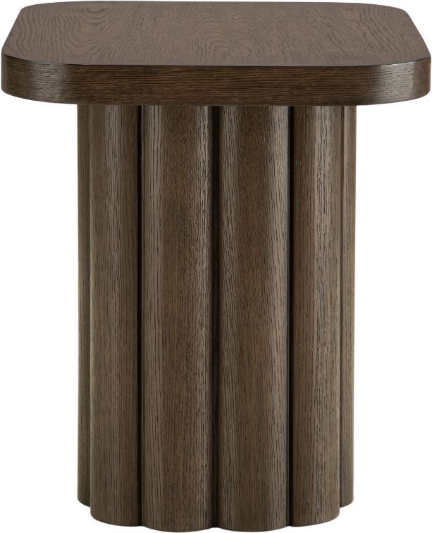 Signature Design by Ashley® Darimore Burnished Brown Rectangular End Table-2
