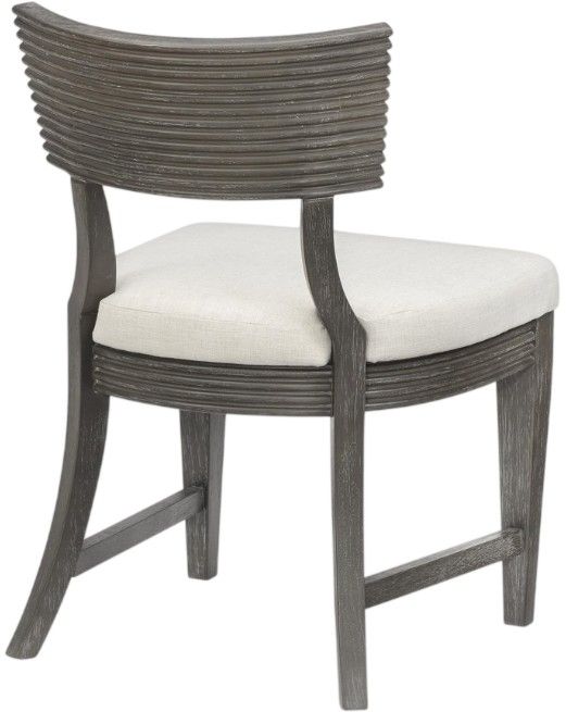 Legacy Classic Maren Truffle Curved Back Dining Side Chair-2