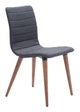 Zuo® Jericho Gray Dining Chair-0
