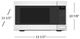 Café™ 1.5 Cu. Ft. Matte White Countertop Microwave-2