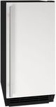 U-Line® 1 Class 15" 55 lb. White Solid Ice Maker-0
