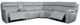 Liberty Furniture Chase 6-Piece Oslo Gray Power Reclining Sectional-1