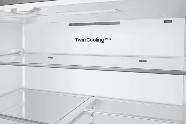 Samsung Bespoke 24.0 Cu. Ft. Fingerprint Resistant Stainless Steel Panel Counter Depth French Door Refrigerator -4
