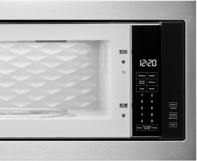 Whirlpool® 1.1 Cu. Ft. Stainless Steel Frame Built In Microwave-3
