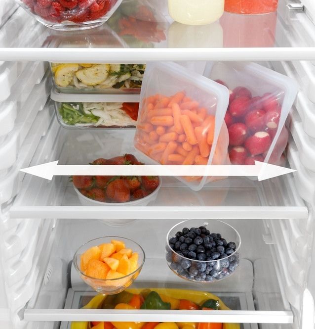 GE® 33 in. 23.0 Cu. Ft. Fingerprint Resistant Stainless Steel Side-by-Side Refrigerator-6