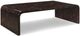 Century® Customizable Mark Carrier and Company Case Dark Brown Cocktail Table-0