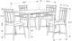 Monarch Specialties Inc. 5 Piece Black Dining Room Set-4