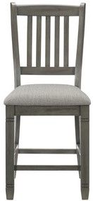 Mazin Furniture Granby Coffee/Antique Gray Counter Height Dining Table-2