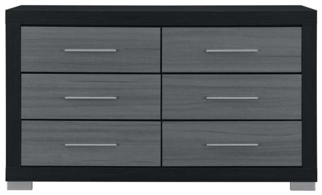 Global Furniture USA Emma Black/Gray Dresser-1