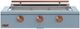 Caliber™ Rockwell Social 3-Burner Bluestone Built-In Natural Gas Grill with Copper Hardware-0