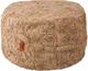 CordaRoy's® Tan Faux Fur Pouf Footstool-0