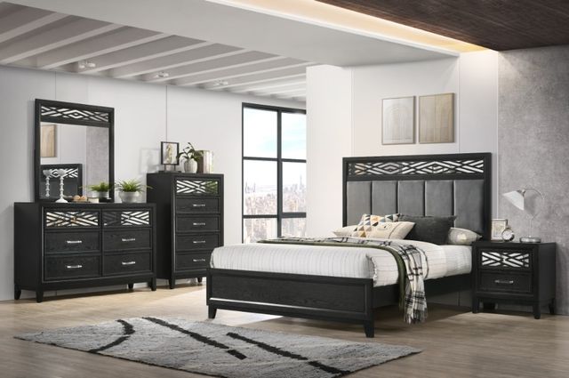 New Classic® Home Furnishings Obsidian Black Nightstand-1