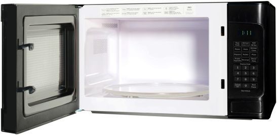 GE® 1.1 Cu. Ft. Black Countertop Microwave-1