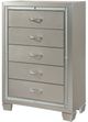 Elements International Platinum 3-Piece Champagne Full Youth Bedroom Set-2