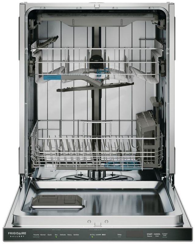 Frigidaire Gallery® 24" Smudge-Proof™ Stainless Steel Top Control Built In Dishwasher-2