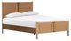 Four Hands Liza Vintage Natural Panel Bed-0