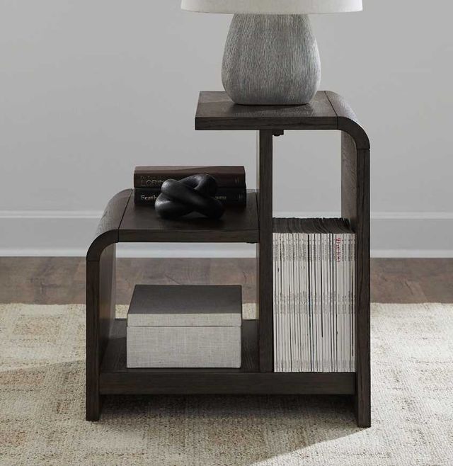 Liberty Furniture Perspectives Espresso End Table-1