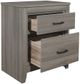 Mazin Furniture Waldorf Dark Gray Nightstand-2
