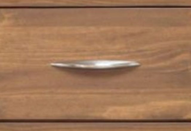 Mako Wood Furniture Brandon Brown 1-Drawer Nightstand-1