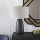 Uttermost® Twilight Satin Black Table Lamp-1