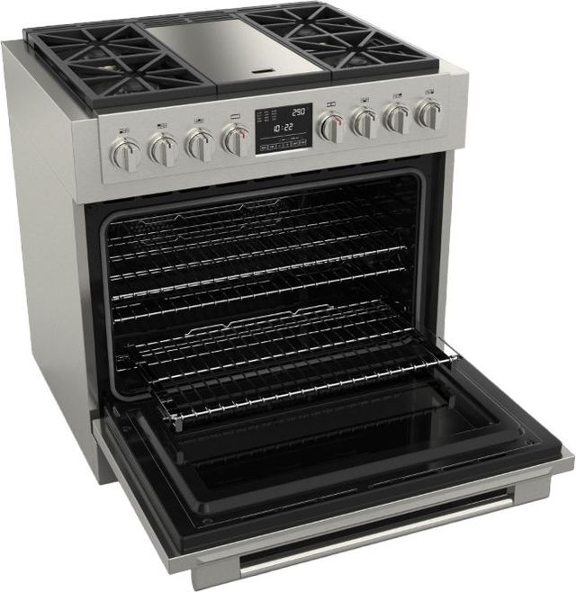Fulgor Milano Sofia 36" Stainless Steel Pro Style Dual Fuel Range-1