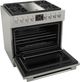 Fulgor Milano Sofia 36" Stainless Steel Pro Style Dual Fuel Range-1