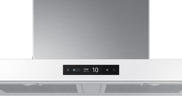 Samsung Bespoke 30" Clean White Wall Mounted Range Hood-2