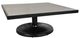 CabanaCoast® Customizable Kensington Wooden 42" Outdoor Square Pedestal Coffee Table-1