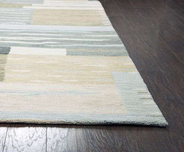 Rizzy Home Leon Neutral 8'x10' Rectangular Rug-1