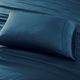 Olliix by Madison Park 6 Piece Teal King 800 Thread Count Cotton Rich Sateen Sheet Set-2