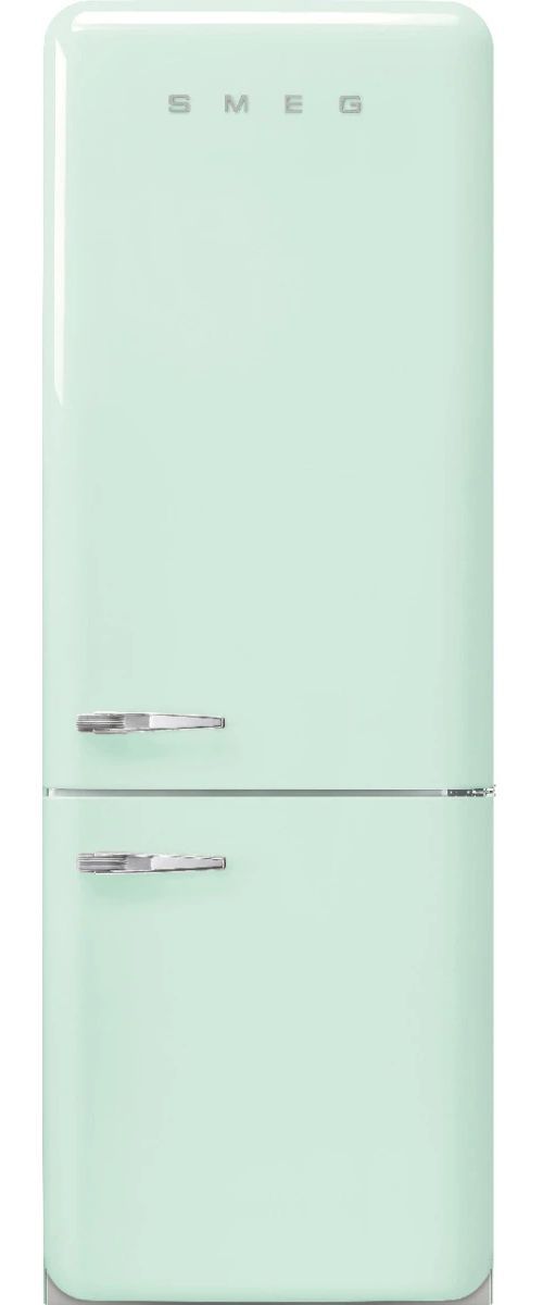 Smeg Retro Style 28 in. 18.0 Cu. Ft. Black Bottom Freezer Refrigerator-0