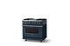 Viking® 5 Series 36" Squall Pro Style Dual Fuel (NG) Range with Polished Chrome Trim-2