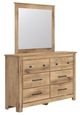 Signature Design by Ashley® Fenderport Tan Dresser and Mirror-0
