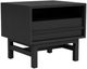 EQ3 Marcel Black Oak Open Shelf Nightstand-0