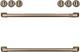 Café™ Brushed Bronze Front Control Electric Knobs and Handle Kit-0