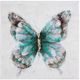 Bassett Mirror Metallic Butterflies 4-Piece Wall Art Set-4