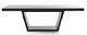VIG Furniture Modrest Christa Ebony High Gloss Dining Table-1
