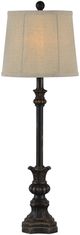 Forty West Carlton Black Buffet Table Lamp-0