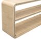 Bassett Mirror Damone Cerused White Oak Console Table-2