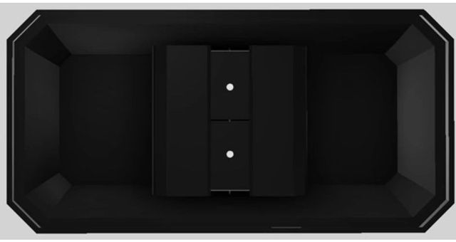 Vent-A-Hood® Designer Series 60" Black Island Range Hood-3