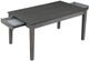 Homelegance® Armhurst Wire Brushed Dark Gray Dining Table with Light Gray Base-3