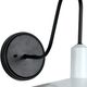 YHD Black/Glossy White 1-Light Exterior Lighting-3
