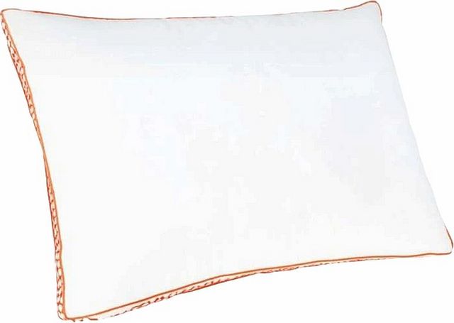 Sierra Sleep® by Ashley® Zepher 2.0 Orange/White 6-Piece Standard 3-in-1 Pillows Set