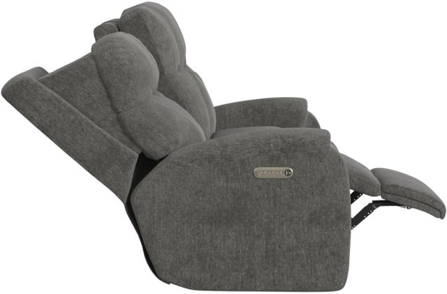 Flexsteel® Customizable Penn Power Reclining Loveseat with Console and Power Headrests and Lumbar-4