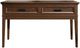 Mazin Furniture Frazier Park Brown Cherry Sofa Table-1