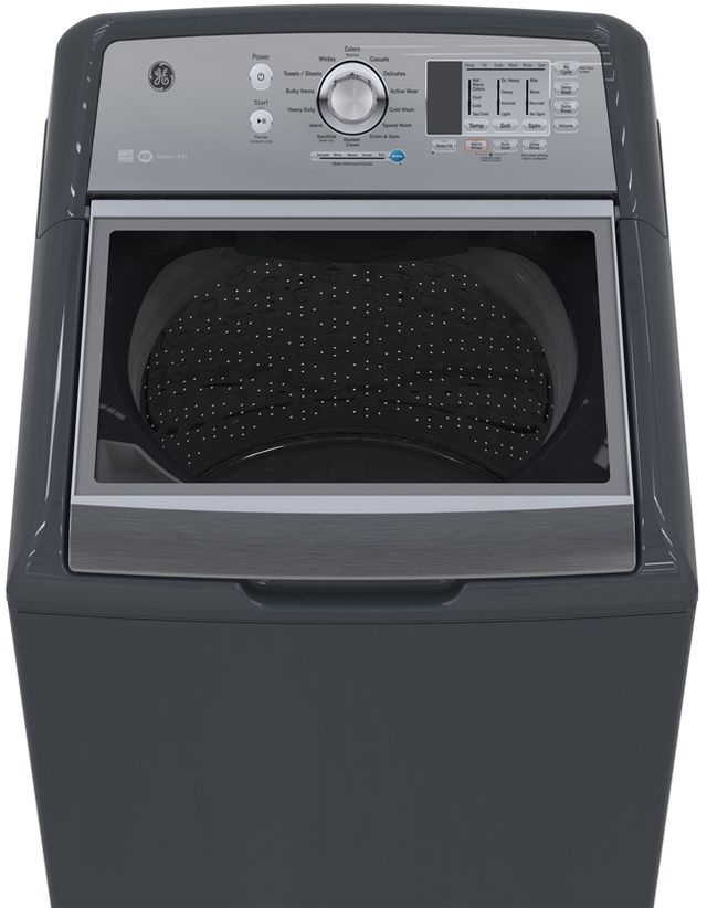 GE® 5.3 Cu. Ft. Diamond Gray Top Load Washer-1